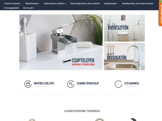 GépészCentrum.hu webáruház - szaniter kereskedés