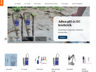 pH mérő webáruház - Gyári Adwa pH mérők és alkatrészek garanciával