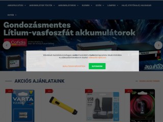 Elem és akkumulátor kiváló minőségben-Akkuház Webáruház