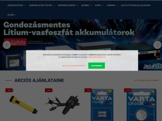 Elem és akkumulátor kiváló minőségben-Akkuház Webáruház
