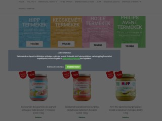 Babacity bébiétel rendelés, HiPP bébiételek, Kecskeméti bébiételek, Philips AVENT termékek, HiPP men