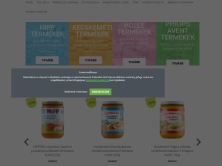 Babacity bébiétel rendelés, HiPP bébiételek, Kecskeméti bébiételek, Philips AVENT termékek, HiPP men
