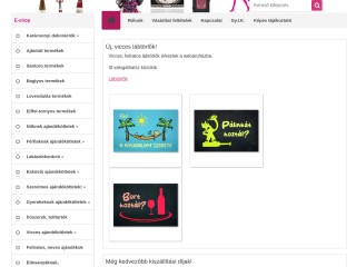 Pinkbagoly Ajándék Webáruház - ajándékötletek