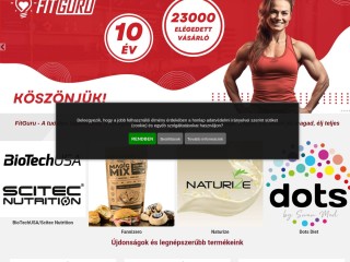 BioTech USA és Scitec webshop, táplálékkiegészítők #FitGuru
