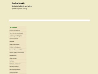 www.boltellato.hu - Nálunk mindent megtalál!