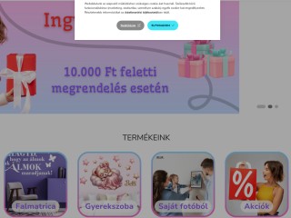 Dekor Varázs - falmatrica, fotótapéta, vászonkép , faltetoválás gyerekszobába