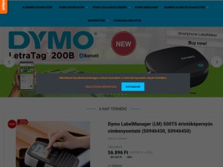 Dymo nyomtatók és kellékek specialistája