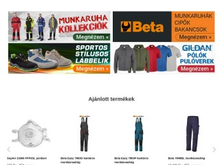 Munkavédelmi szaküzlet és webáruház