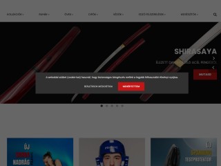 FujiMae Küzdősport felszerelések webáruháza