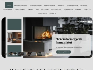 Füstmentes biokandalló webáruház - modern bioetanol kandallók