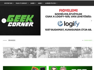 GeekCorner webáruház