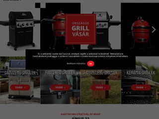 Grillpláza.hu | Faszenes grillsütők, gázgrillek és kemencék áruháza