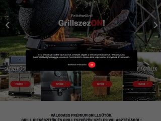 Grillpláza.hu | Faszenes grillsütők, gázgrillek és kemencék áruháza
