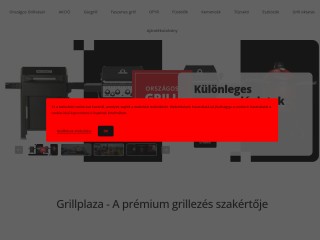 Grillpláza.hu | Faszenes grillsütők, gázgrillek és kemencék áruháza