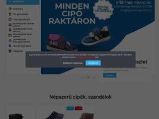 Gyerekcipő webáruház - gyerekcipoabc.hu