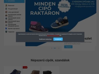 Gyerekcipő webáruház - gyerekcipoabc.hu