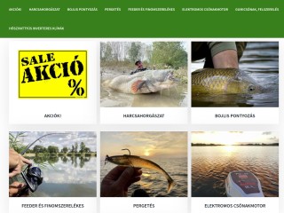 eFish.hu horgász és szabadidő termékek webáruháza