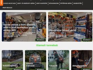 Kerti gépek, eszközök, kéziszerszámok és építőipari gépek |Hosagép Kft.