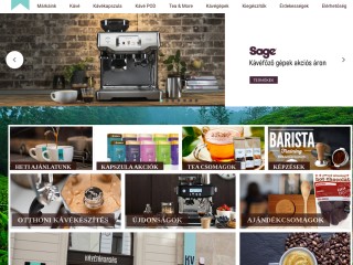 Kávétársaság kávé webshop: kávékapszulák, kávégépek, szemes és őrölt kávék