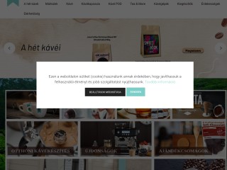 Kávétársaság kávé webshop: kávékapszulák, kávégépek, szemes és őrölt kávék
