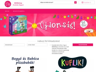 KEDDshop - Kicsiknek, Nagyon! - Karbantartás