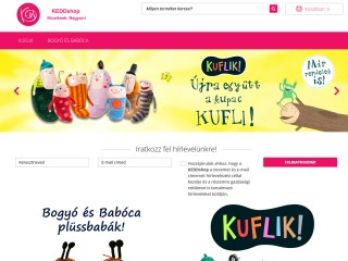 KEDDshop - Kicsiknek, Nagyon! - Karbantartás