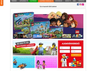 KOCKAFALU LEGO webáruház. Új és használt LEGO játékok ALACSONY áron.