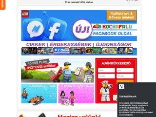 KOCKAFALU LEGO webáruház. Új és használt LEGO játékok ALACSONY áron.