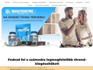 Marathontime  -  Táplálékkiegészítő webáruház