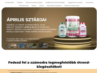 Marathontime  -  Táplálékkiegészítő webáruház