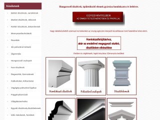 Hungarocell díszlécek, épületdíszítő elemek webáruháza