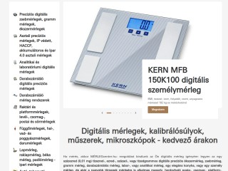 MÉRLEGcenter.hu - digitális precíziós mérlegek, ékszermérlegek, zsebmérlegek, grammos mérlegek, csom