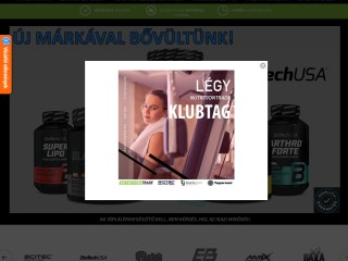 Testépítő webáruház - Kezdd nálunk a testépítést!