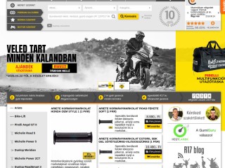 R17.hu Motorgumi web&aacute;ruh&aacute;z - Főoldal            - A motorgumi specialista