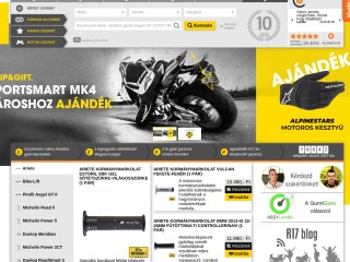 R17.hu Motorgumi web&aacute;ruh&aacute;z - Főoldal            - A motorgumi specialista