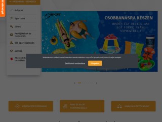 SportSarok - sportszer webáruház