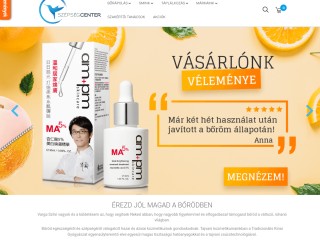 SzepsegCenter.hu kozmetikai webáruház - bőrápolás, kozmetikumok