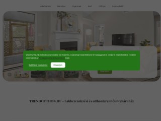 TrendOtthon Online Lakberendezési Áruház - Webáruház