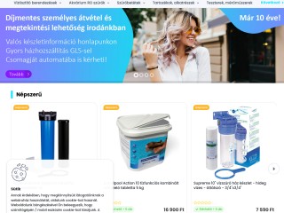 Víztisztító Market vízszűréstechnikai webáruház