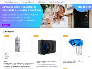 Víztisztító Market vízszűréstechnikai webáruház