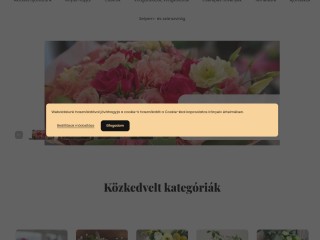 Virág-Pont Virágüzlet-Virágküldés-Kertészet Budapest
