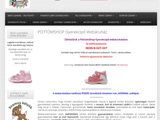 PÖTTÖMSHOP Gyerekcipőbolt és Webáruház