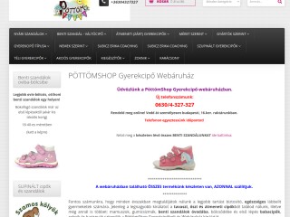 PÖTTÖMSHOP Gyerekcipőbolt és Webáruház