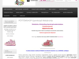 PÖTTÖMSHOP Gyerekcipőbolt és Webáruház