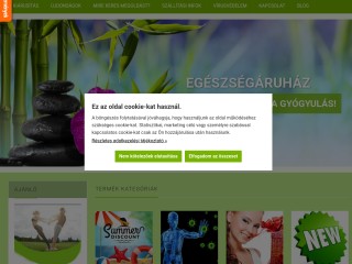 EGÉSZSÉGÁRUHÁZ - Egészségmegörző- és wellness készülékek, terápiás eszközök és gyógytermékek nagy vá
